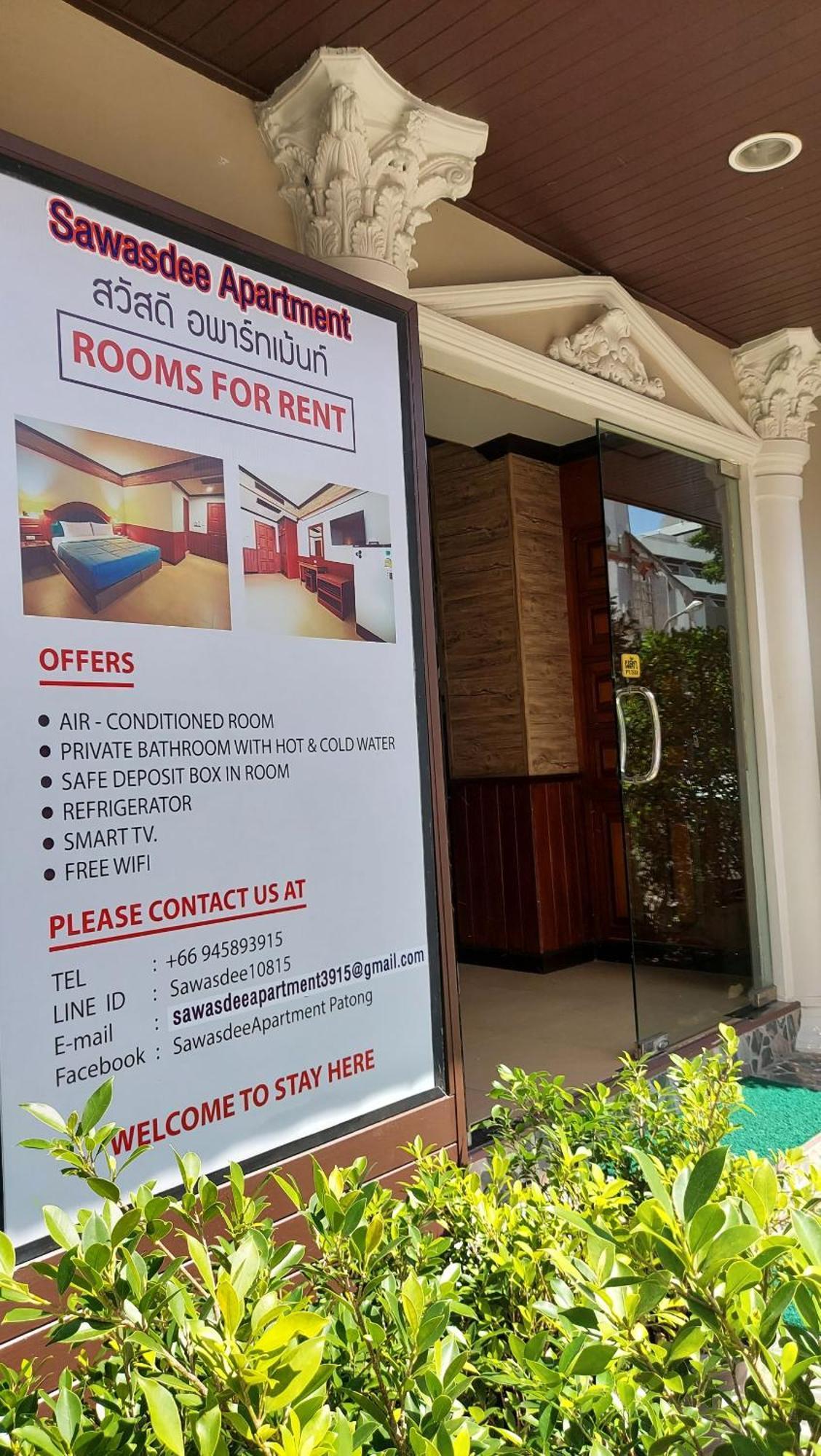 Sawasdee Apartment Patong Bagian luar foto